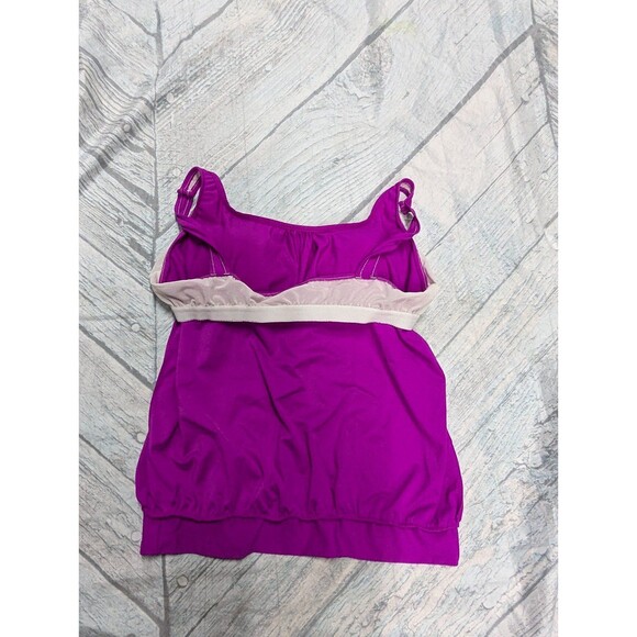 Purple Women's Swim Bikini Top - Picture 5 of 7